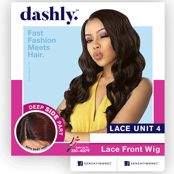 Sensationnel Dashly Deep Part Lace Front Wig - LACE UNIT 4