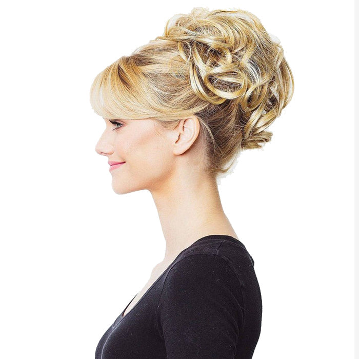 Lord & Cliff Curly Wired Messy Hair Bun/Ponytail Extension - HAIR MAGIC 2
