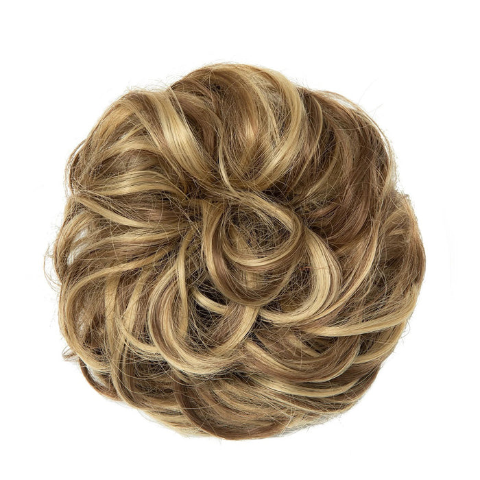 Lord & Cliff Think Pink Messy Bun Elastic Hair Extension - HAIR MAGIC