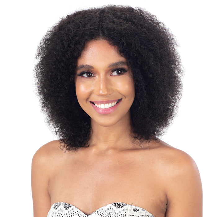 Model Model Nude Fresh Human Hair HD Lace 5" Deep Wide Part Wig Wet N Wavy CAVALLA CURL