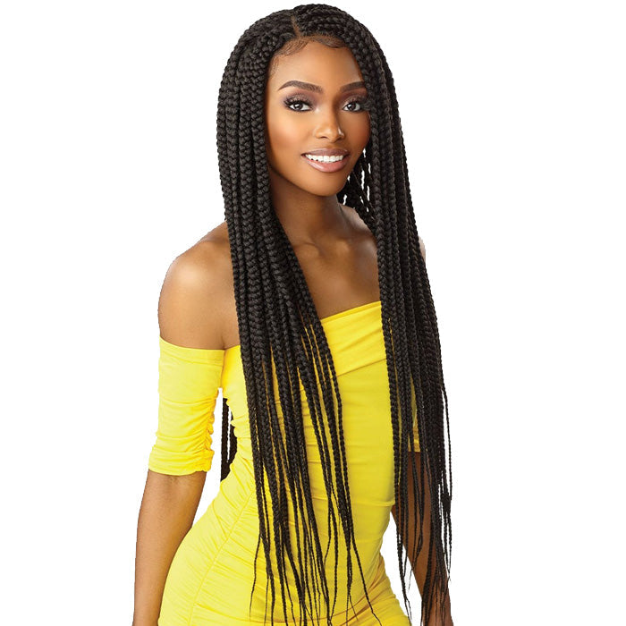 Sensationnel Cloud9 Synthetic 4x4 HD Lace Braided Wig - BOX BRAID X LARGE 36"