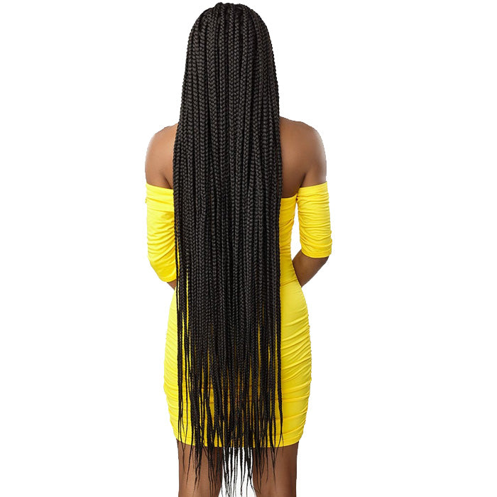 Sensationnel Cloud9 Synthetic 4x4 HD Lace Braided Wig - BOX BRAID X LARGE 50"