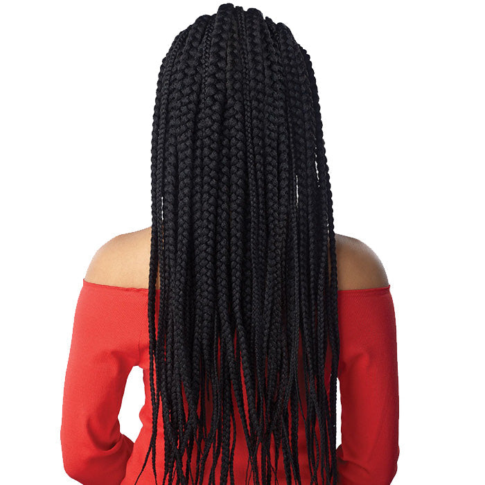 Sensationnel Cloud 9 Swiss Lace 100% Hand Braided 13x7 Lace Front Wig - FEED IN FULANI CORNROW