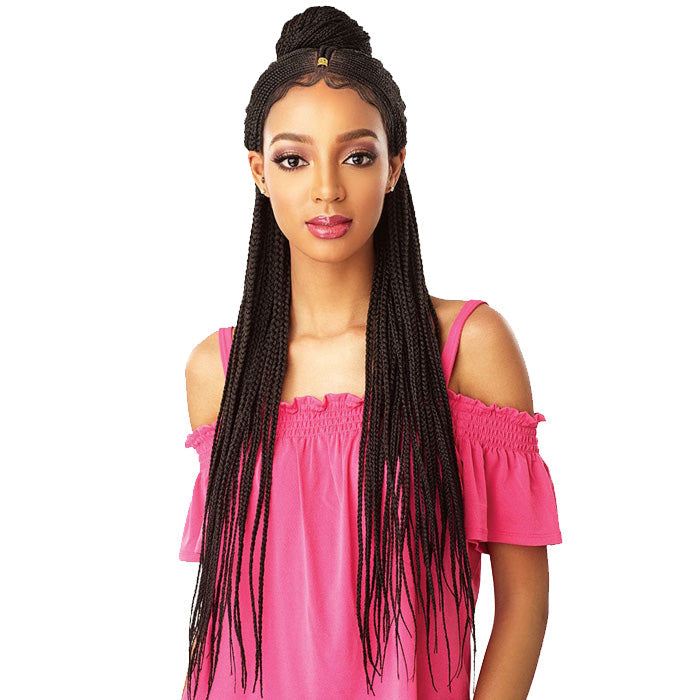 Sensationnel Cloud 9 Hand-Braided 13x5 Part Swiss Lace Front Wig - FULANI CORNROW