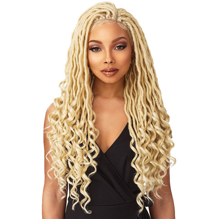 Sensationnel Cloud 9 Synthetic 4x4 Part Swiss Lace Wig GODDESS LOCS