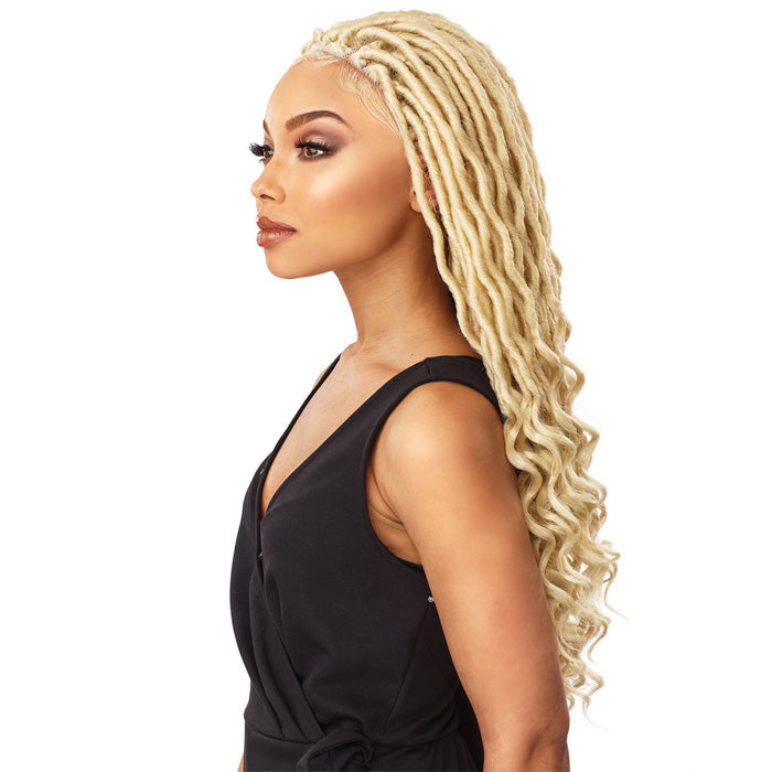 Sensationnel Cloud 9 Synthetic 4x4 Part Swiss Lace Wig GODDESS LOCS