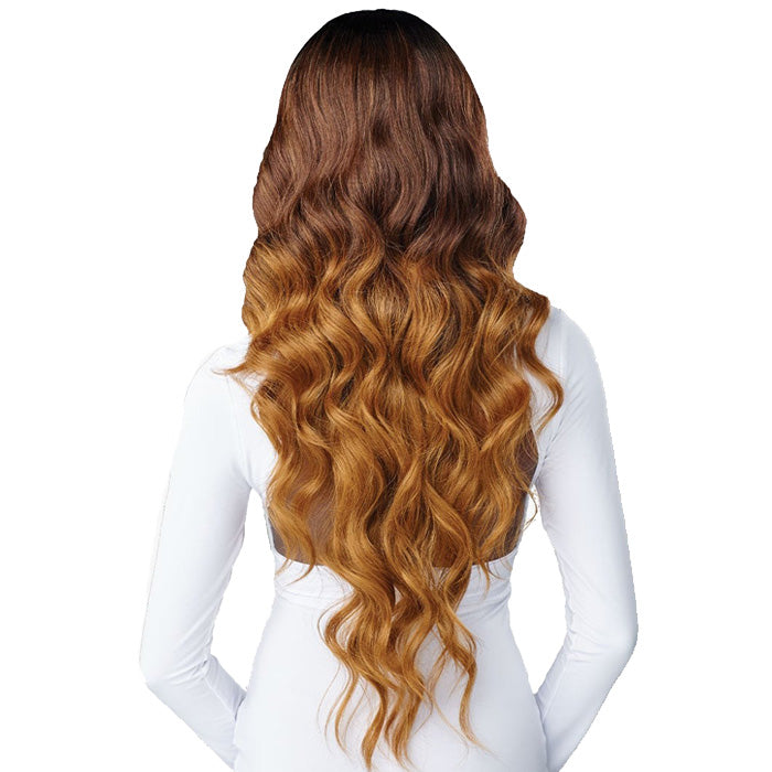 Sensationnel Human Hair Blend HD Butta Lace Front Wig Ocean Wave 30"