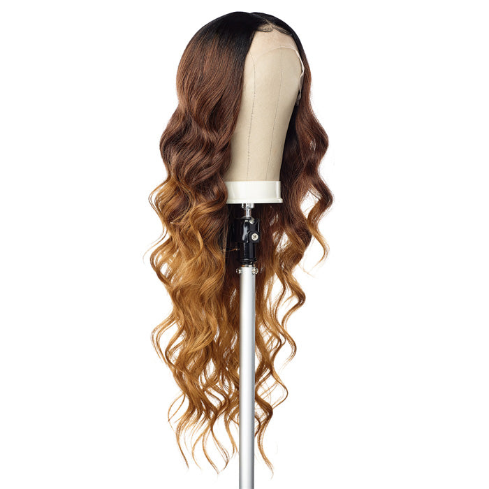 Sensationnel Human Hair Blend HD Butta Lace Front Wig Ocean Wave 30"