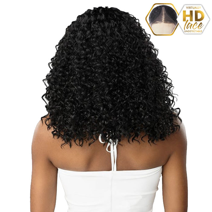 Sensationnel Human Hair Blend Butta HD Lace Front Wig - WATER WAVE 16