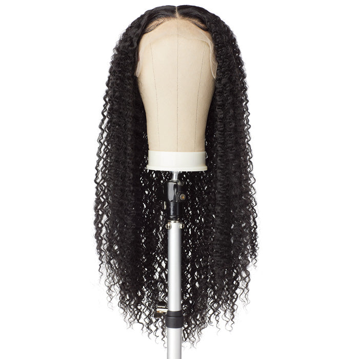 Sensationnel Butta Lace Wet and Wavy Glueless Human Hair Blend HD Lace Front Wig - W&W WATER WAVE 26