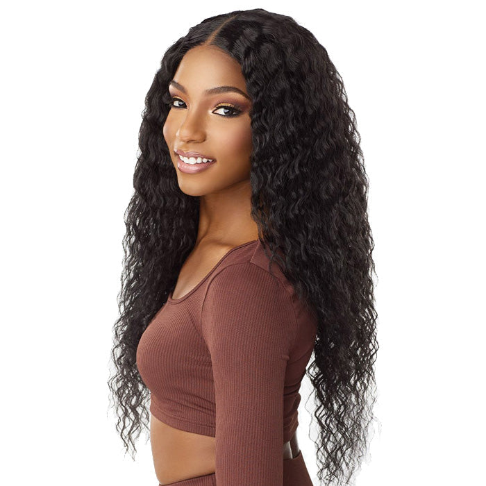 Sensationnel What Lace Human Hair Blend 13x6 HD Lace Front Wig - EZRA 28"