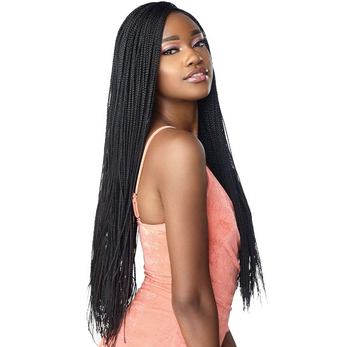 Sensationnel Cloud9 Swiss Lace HD 4x4 Part Lace Wig - MICRO BOX BRAID 28"