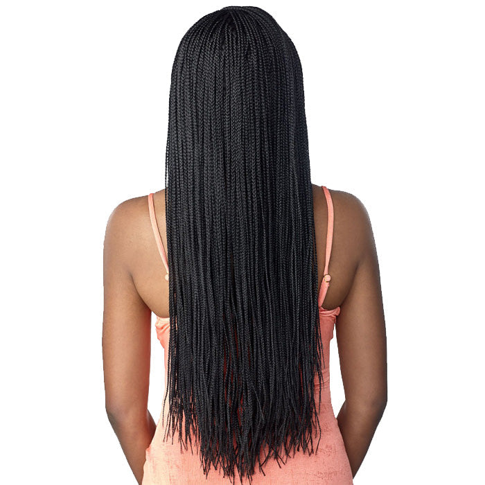 Sensationnel Cloud9 Swiss Lace HD 4x4 Part Lace Wig - MICRO BOX BRAID 28"