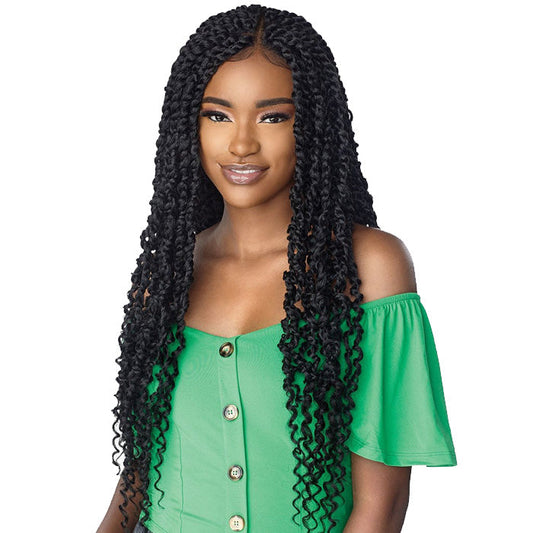 Sensationnel Cloud 9 Swiss Lace 100% Hand-Braided 4x4 Lace Part Wig - PASSION TWIST 28"