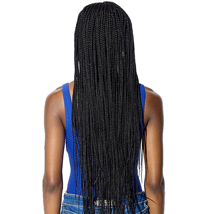 Sensationnel Cloud 9 Ruwa 4x4 Swiss Lace Hand-Braided Front Wig - BOX BRAID 36"