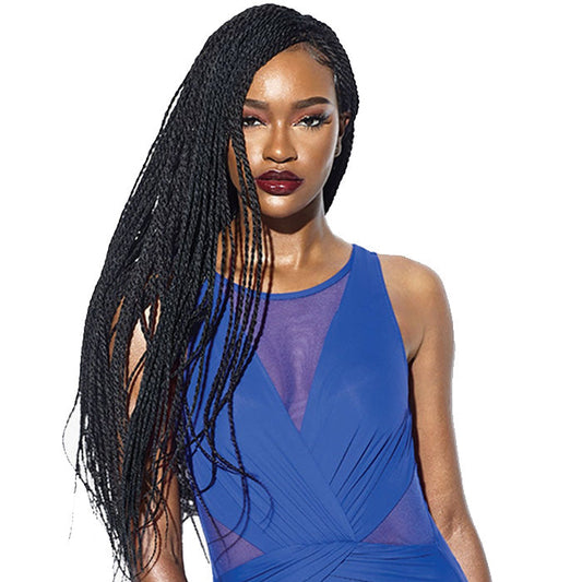 Sensationnel Cloud 9 Ruwa Swiss 4x4 Hand-Braided Lace Front Wig - SENEGAL TWIST 32"