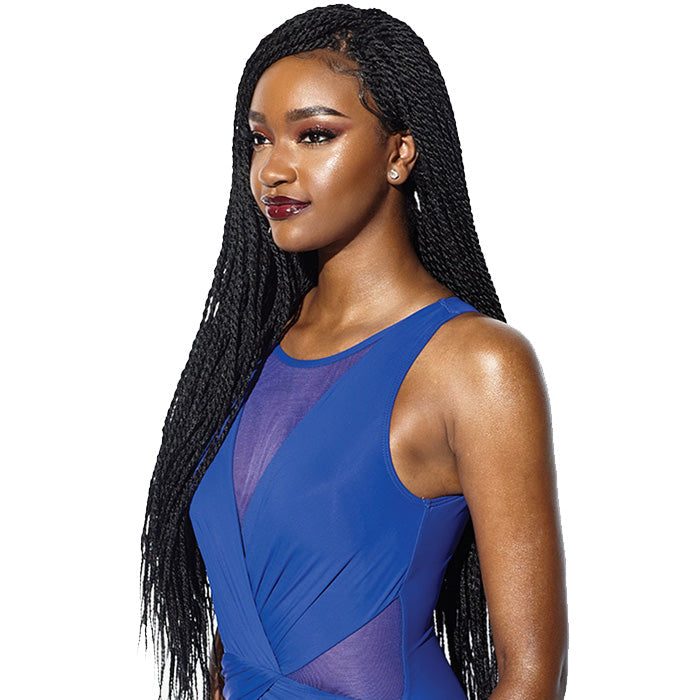 Sensationnel Cloud 9 Ruwa Swiss 4x4 Hand-Braided Lace Front Wig - SENEGAL TWIST 32"