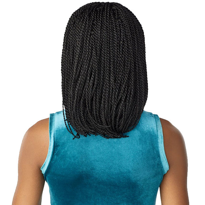 Sensationnel Cloud 9 Swiss Lace Hand-Braided 4x4 Lace Part Wig - SENEGAL TWIST BOB