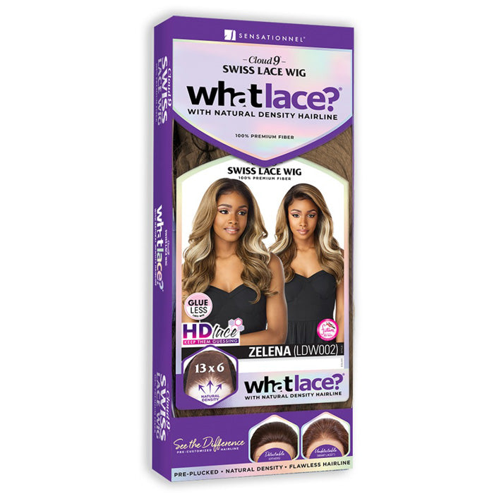Sensationnel Cloud 9 Glueless What Lace Swiss 13x6 HD Lace Front Wig - ZELENA