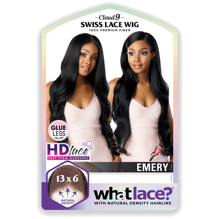 Sensationnel Cloud 9 What Lace Glueless Swiss HD 13x6 Lace Front Wig - EMERY