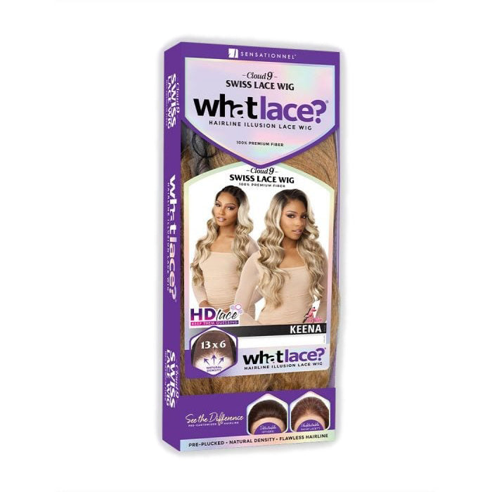 Sensationnel Cloud 9 What Lace Swiss Lace HD 13X6 Lace Front Wig - KEENA