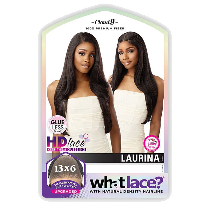 Sensationnel Cloud 9 What Lace Glueless 13x6 HD Lace Front Wig - LAURINA