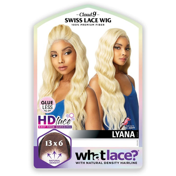 Sensationnel Cloud 9 What Lace Glueless Swiss Lace 13x6 HD Lace Front Wig - LYANA