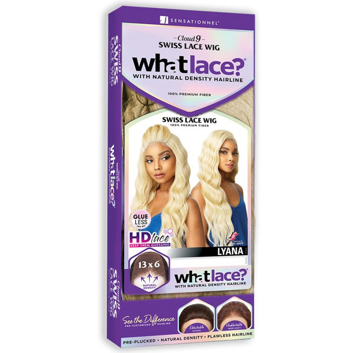 Sensationnel Cloud 9 What Lace Glueless Swiss Lace 13x6 HD Lace Front Wig - LYANA