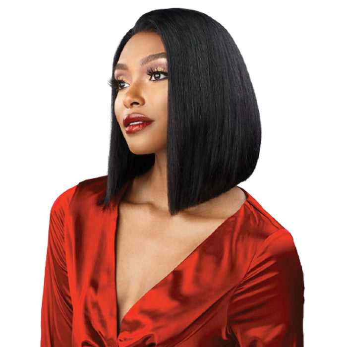 Sensationnel Unprocessed 100% Virgin Human Hair 13X4 HD Lace Part Wig - 15A BOB 10