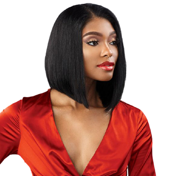 Sensationnel Unprocessed 100% Virgin Human Hair 13X4 HD Lace Part Wig - 15A BOB 10