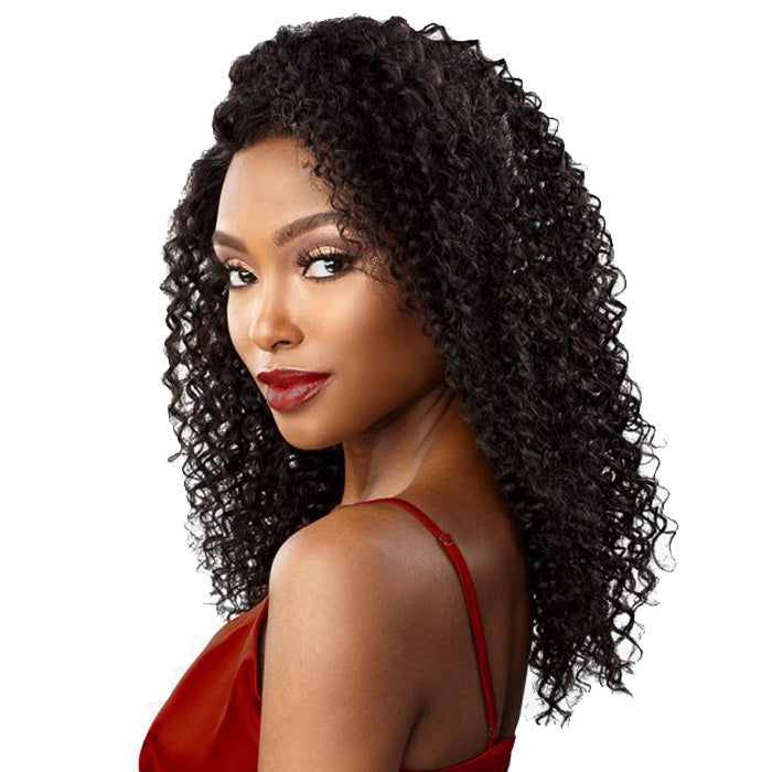 Sensationnel 100% Human Hair 13X4 HD Lace Wig - KINKY CURLY 16