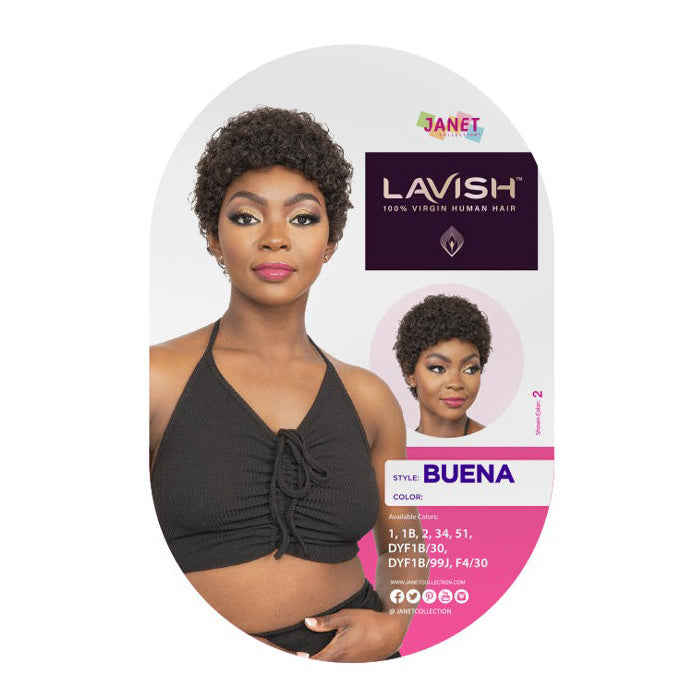 Janet Collection Lavish Full Wig - BUENA - 100% VIRGIN HUMAN HAIR