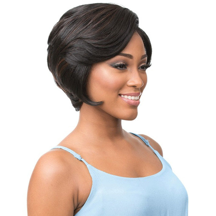 Sensationnel Empress Deep Natural Curved Part Lace Wig - BECKY
