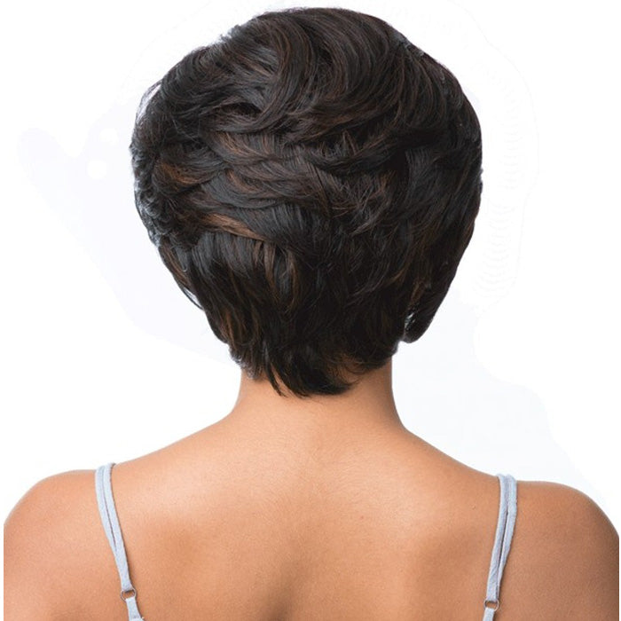 Sensationnel Empress Deep Natural Curved Part Lace Wig - BECKY