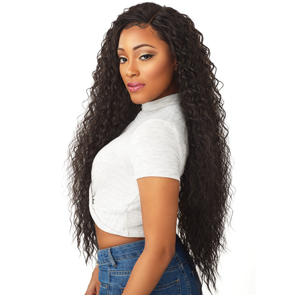 Sensationnel Empress Synthetic Free-Part Lace Front Edge Wig BROOKLYN