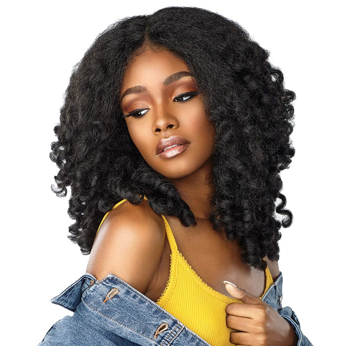 Sensationnel Curls Kinks & CO Textured Lace Front Wig - MONEY MAKER