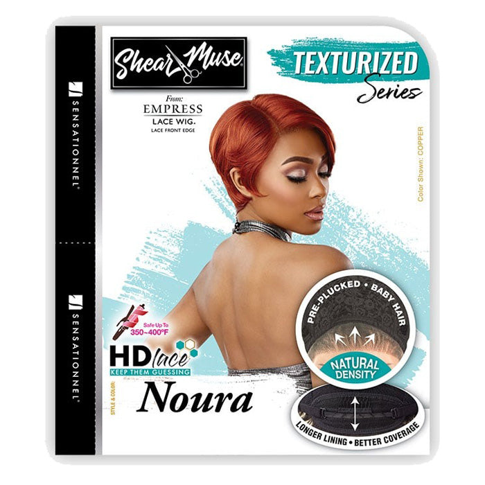 Sensationnel Shear Muse Texturized Series HD Lace Front Wig - NOURA - Pre-Plucked Hairline