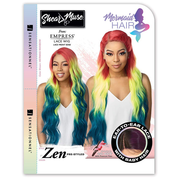 Sensationnel Empress Shear Muse Lace Front Wig - ZEN - Mermaid Hair