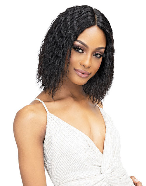 Janet Collection Virgin Remy Indian Hair LUSCIOUS WET N WAVY LACE WIG - RIRI