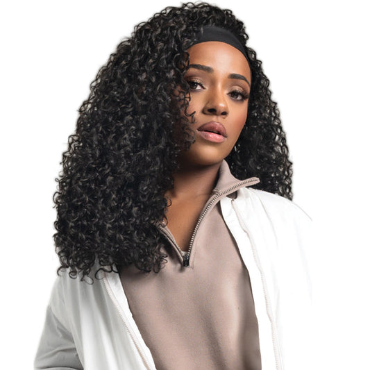Bobbi Boss Active Headband Wig - M1017 HB JERRY CURL