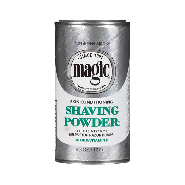 Magic SKIN CONDITIONING SHAVING POWDER - Platinum 4.5 oz