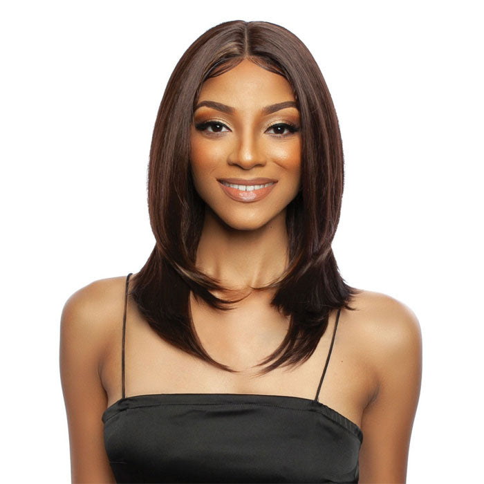 Mane Concept Brown Sugar Human Hair Blend HD Lace Wig - BSHS208 SILK