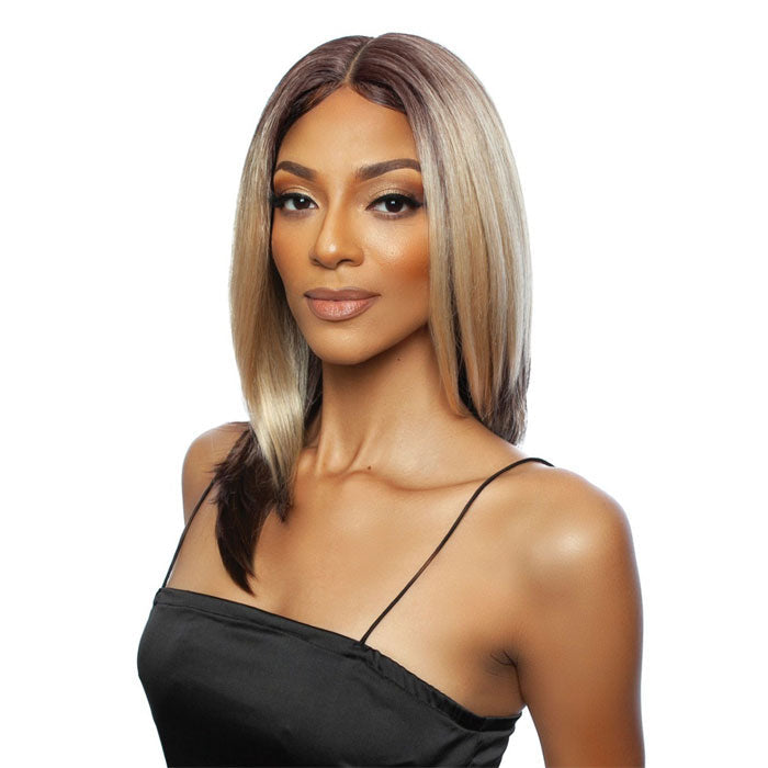 Mane Concept Brown Sugar Human Hair Blend HD Lace Wig - BSHS208 SILK