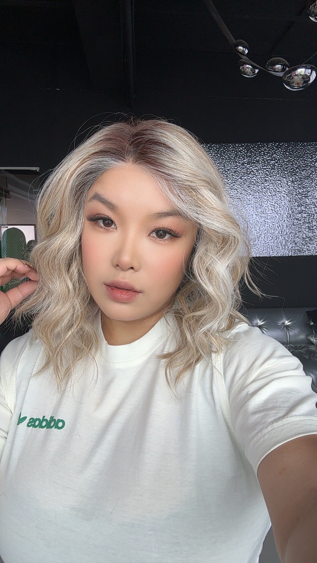 [PRE-ORDER] JBEXTENSION 15 Inches Blonde Pre-Cut Side Part Snowflake Lace Frontlace Glueless Wig MARCELA【BENDY EAR TABS】