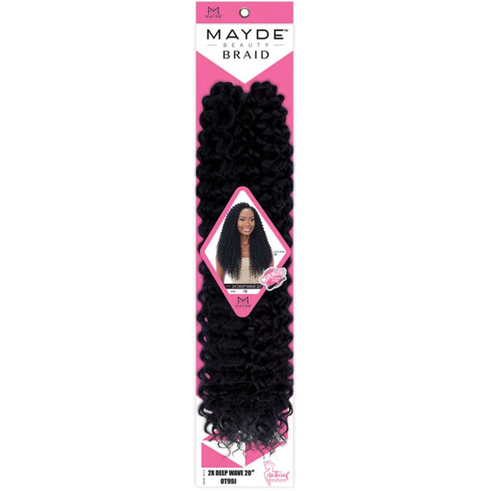 Mayde Beauty Crochet Braid - 2X DEEP WAVE 20"