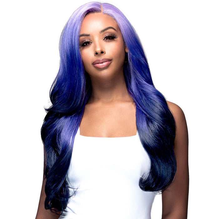 Bobbi Boss Glueless Human Hair Blend 13x4 HD Lace Front Wig - MBLF400 ADRIE - Pre-Plucked