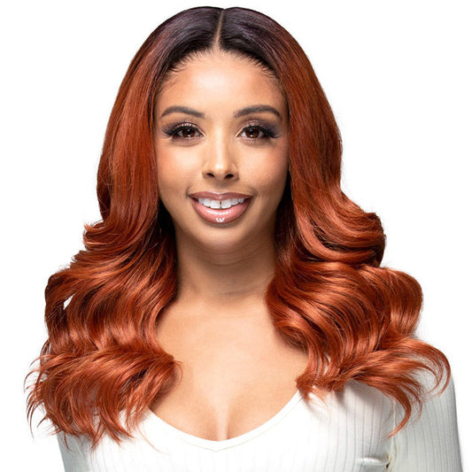 Bobbi Boss Glueless Human Hair Blend 13x4 HD Lace Front Wig - MBLF406 SAM - Pre-Plucked
