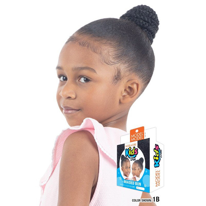 Model Model Kids Bun Ponytail - BRAIDED BUN