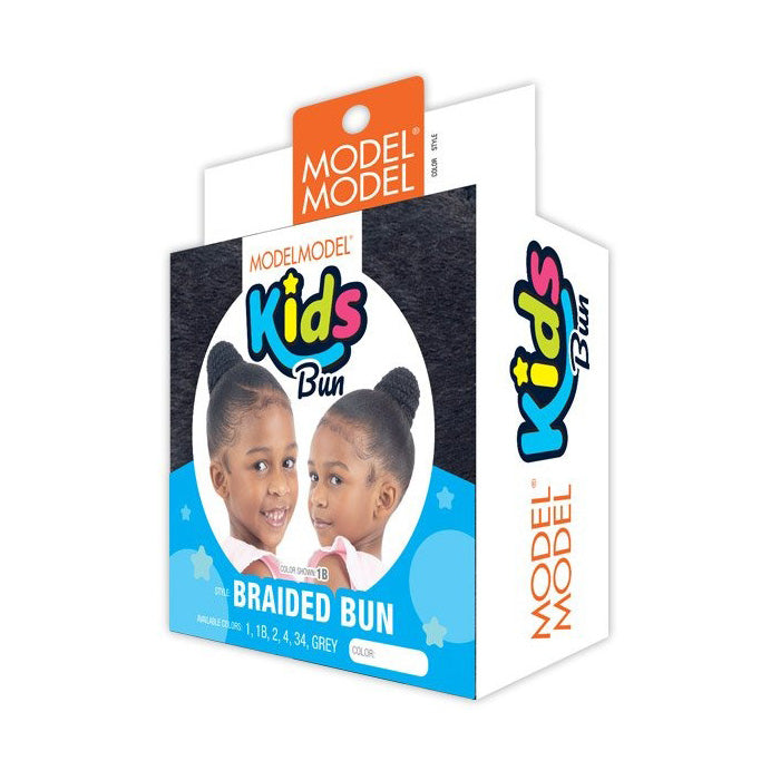 Model Model Kids Bun Ponytail - BRAIDED BUN