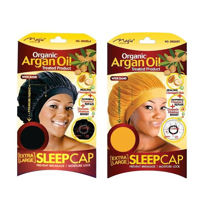Magic Organic Argan Oil Treated Product EXTRA LARGE SLEEP CAP